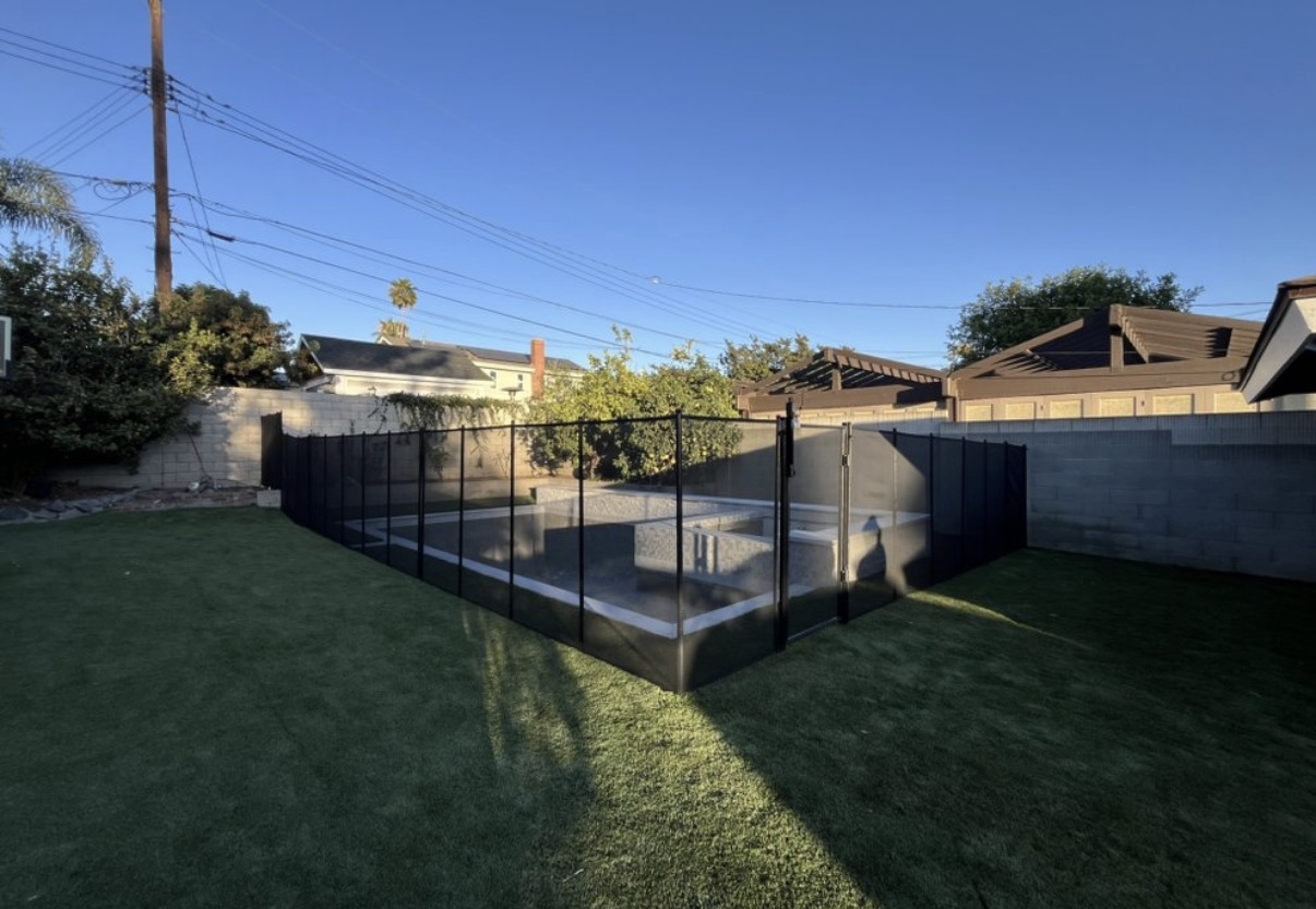 Pool safety installation 3